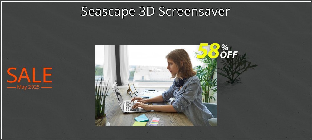 Seascape 3D Screensaver coupon on Palm Sunday discounts