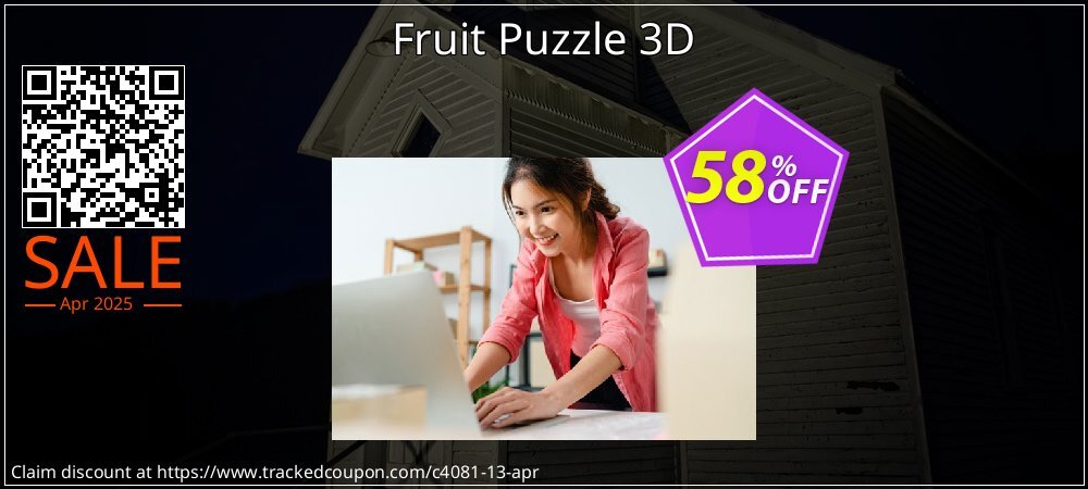 Fruit Puzzle 3D coupon on National Pizza Party Day offer