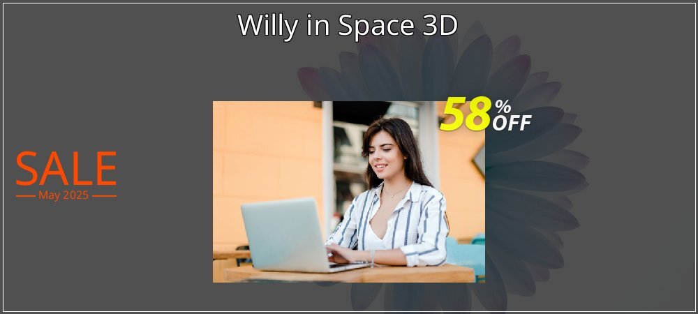 Willy in Space 3D coupon on World Party Day offering discount