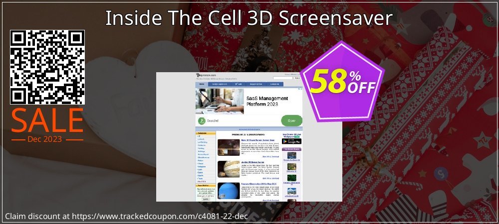 Inside The Cell 3D Screensaver coupon on April Fools' Day deals