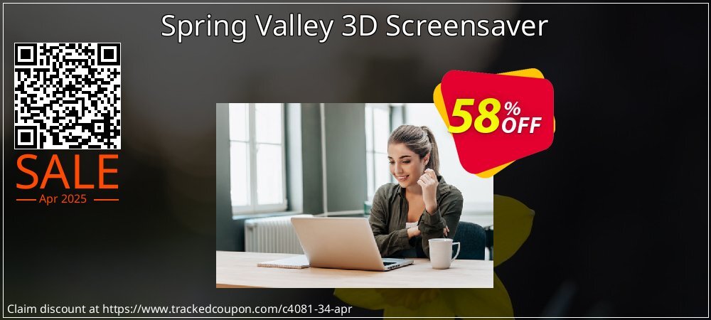 Spring Valley 3D Screensaver coupon on National Smile Day offering sales