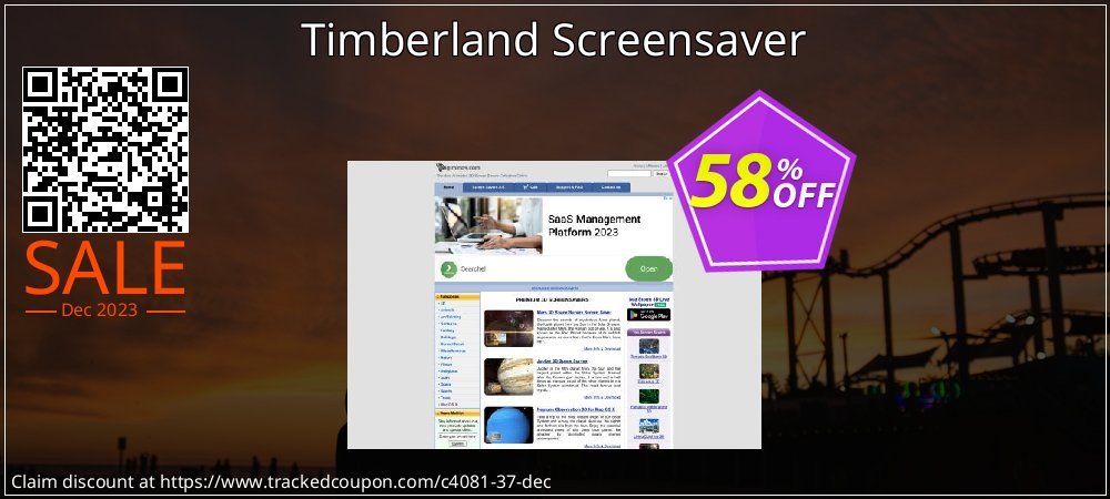 Timberland Screensaver coupon on April Fools' Day discounts