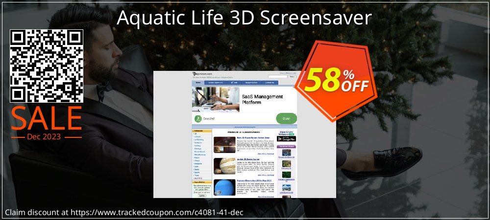 Aquatic Life 3D Screensaver coupon on World Party Day offer