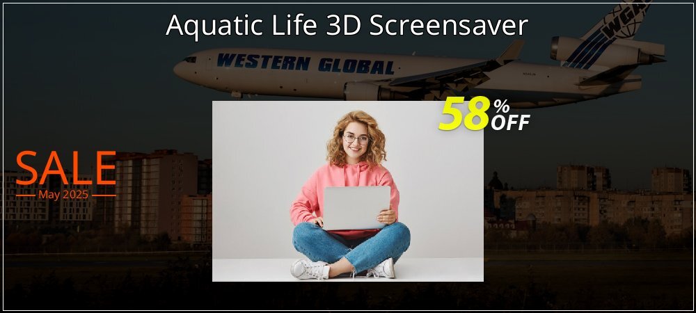 Aquatic Life 3D Screensaver coupon on World Party Day offer