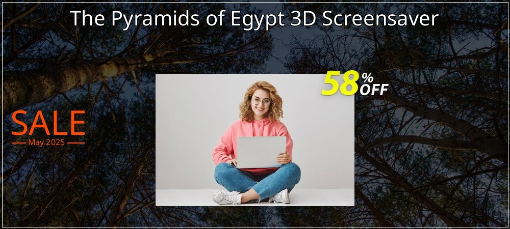 The Pyramids of Egypt 3D Screensaver coupon on National Memo Day offering discount