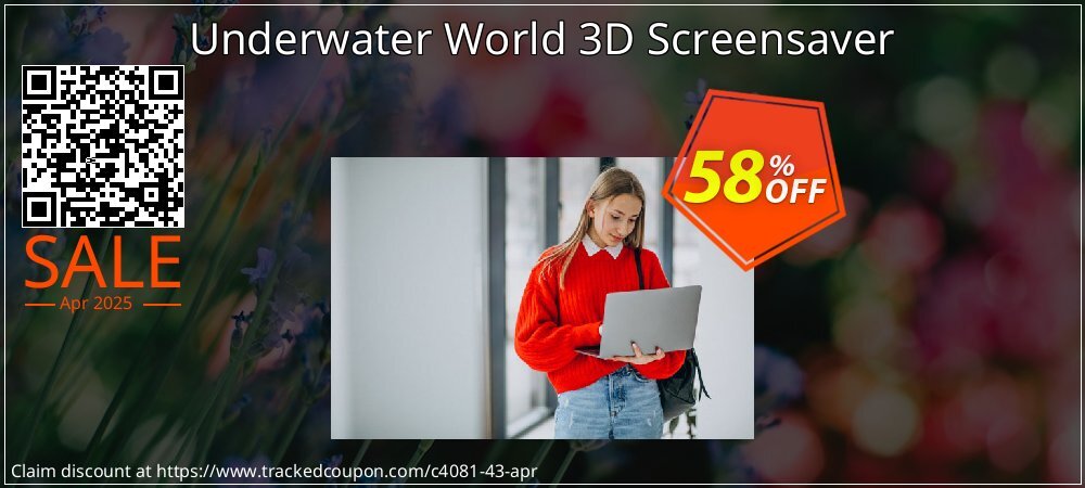 Underwater World 3D Screensaver coupon on National Pizza Party Day offering sales