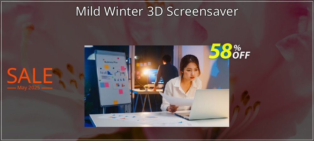 Mild Winter 3D Screensaver coupon on National Smile Day offer
