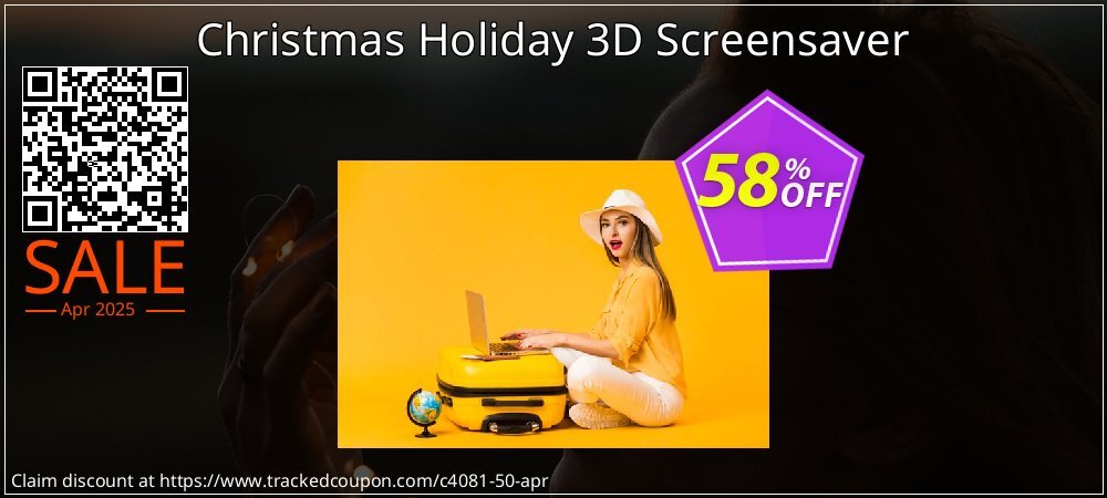 Christmas Holiday 3D Screensaver coupon on National Walking Day offer