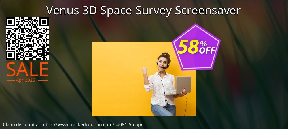 Venus 3D Space Survey Screensaver coupon on World Party Day promotions