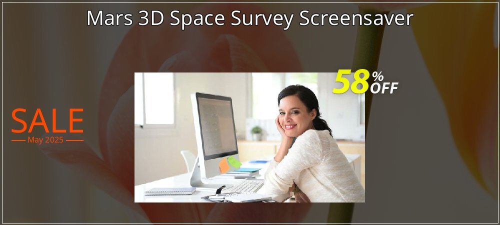 Mars 3D Space Survey Screensaver coupon on Tell a Lie Day offer