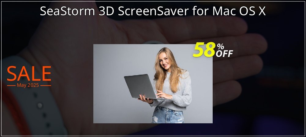 SeaStorm 3D ScreenSaver for Mac OS X coupon on World Party Day sales