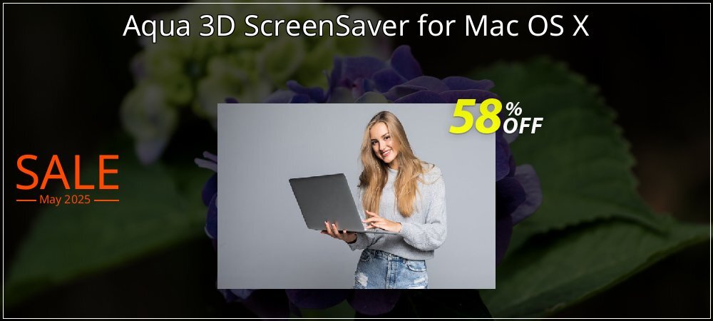 Aqua 3D ScreenSaver for Mac OS X coupon on National Memo Day offer