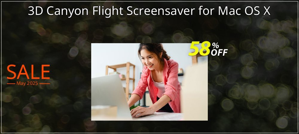 3D Canyon Flight Screensaver for Mac OS X coupon on Mother's Day offering sales