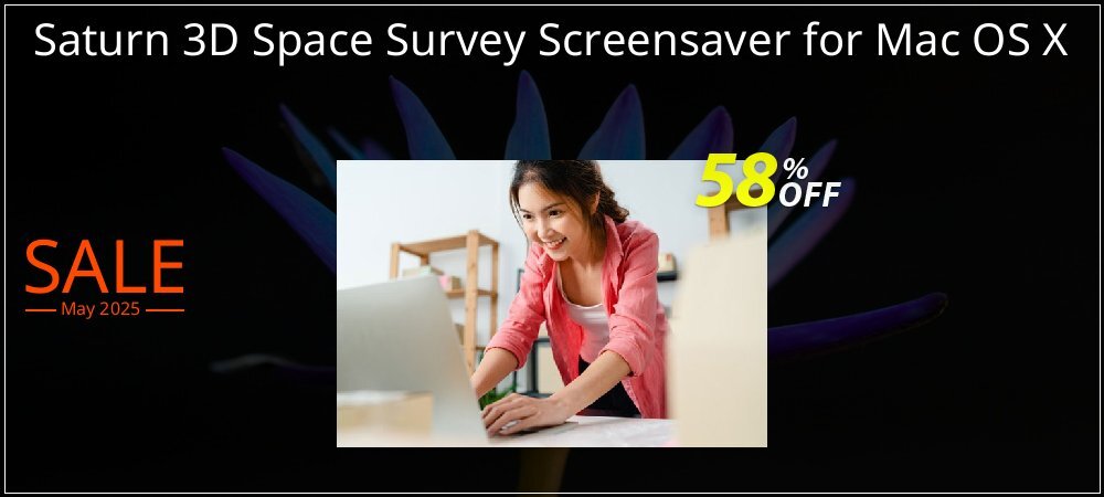 Saturn 3D Space Survey Screensaver for Mac OS X coupon on April Fools' Day super sale