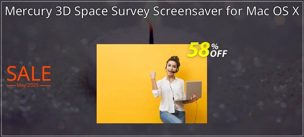 Mercury 3D Space Survey Screensaver for Mac OS X coupon on National Memo Day discount