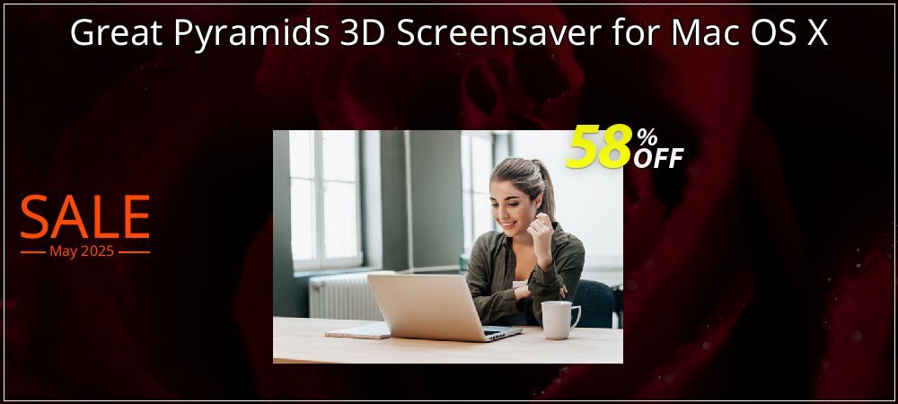 Great Pyramids 3D Screensaver for Mac OS X coupon on Mother's Day super sale