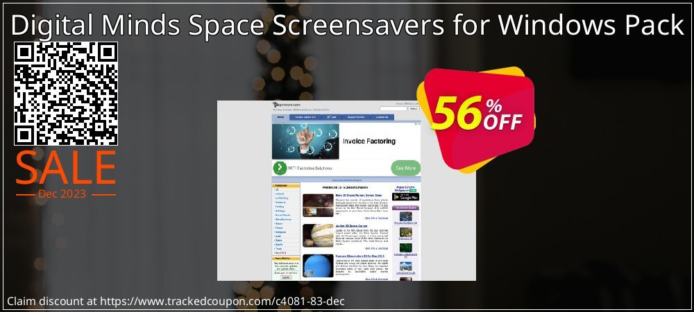 Digital Minds Space Screensavers for Windows Pack coupon on Constitution Memorial Day sales