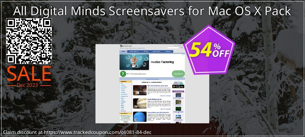 All Digital Minds Screensavers for Mac OS X Pack coupon on World Password Day deals