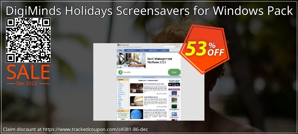 DigiMinds Holidays Screensavers for Windows Pack coupon on World Whisky Day discount