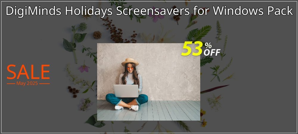 DigiMinds Holidays Screensavers for Windows Pack coupon on World Party Day offer