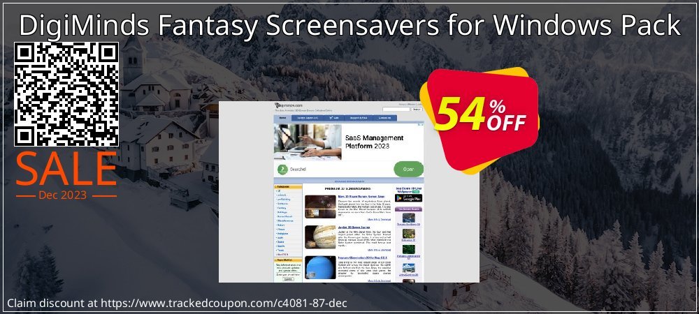 DigiMinds Fantasy Screensavers for Windows Pack coupon on April Fools' Day discount