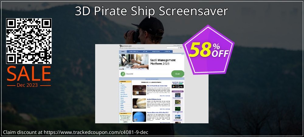3D Pirate Ship Screensaver coupon on Tell a Lie Day super sale