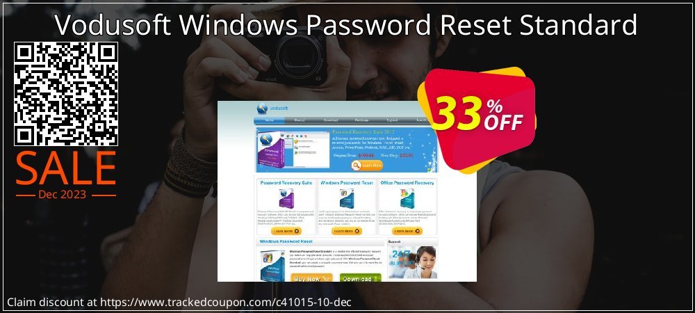 Vodusoft Windows Password Reset Standard coupon on National Walking Day offering sales