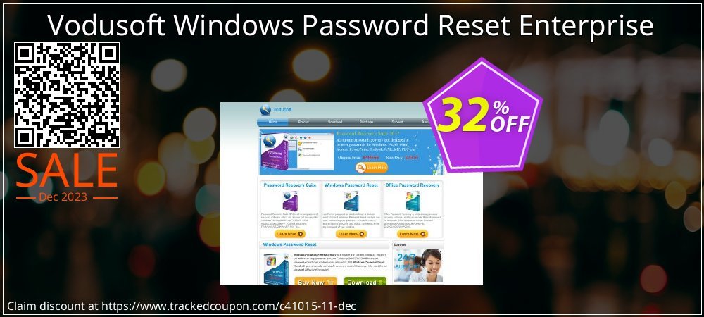 Vodusoft Windows Password Reset Enterprise coupon on World Party Day super sale
