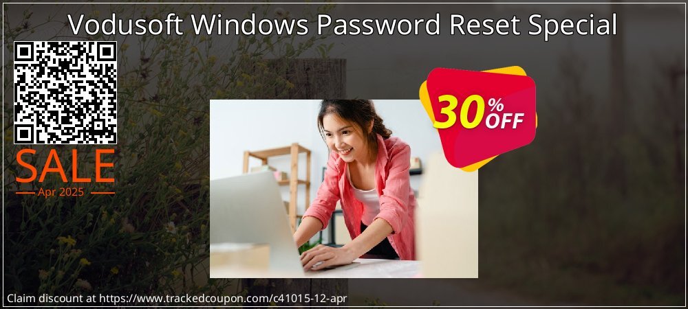 Vodusoft Windows Password Reset Special coupon on April Fools' Day discounts