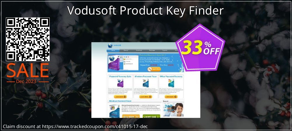 Vodusoft Product Key Finder coupon on April Fools' Day discount