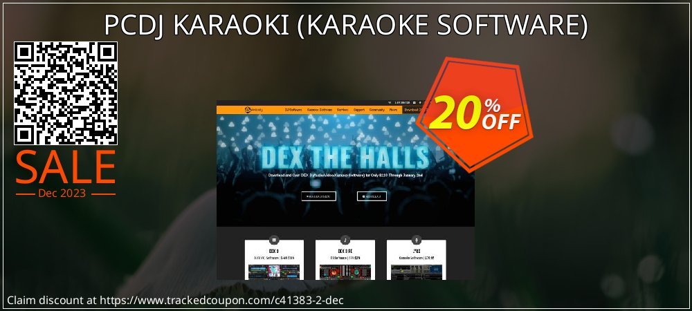 Get 20% OFF PCDJ KARAOKI (KARAOKE SOFTWARE) offering discount