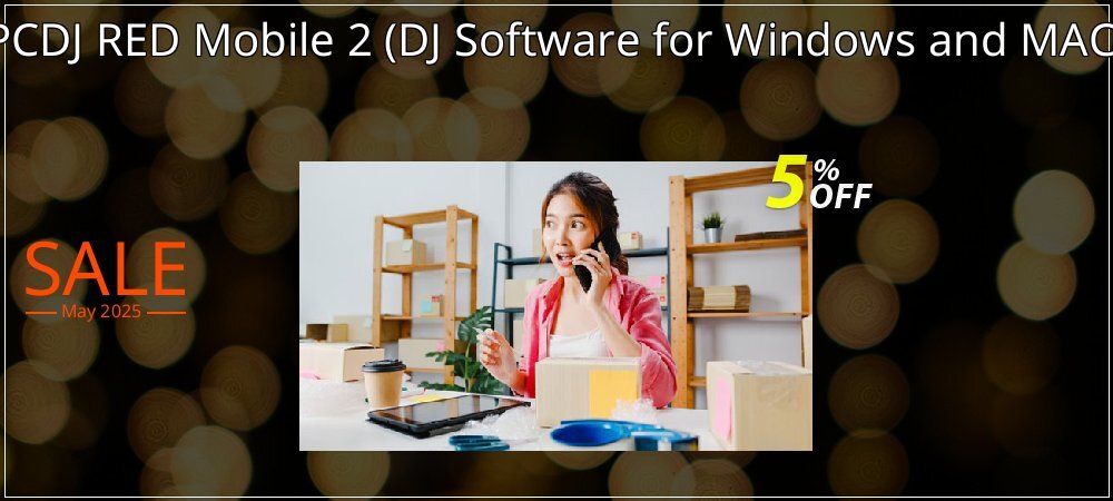 PCDJ RED Mobile 2 - DJ Software for Windows and MAC  coupon on Virtual Vacation Day offering sales