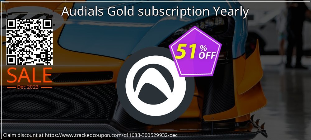 Audials Gold subscription Yearly coupon on April Fools' Day discount