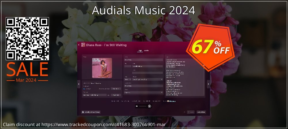 Audials Music 2024 coupon on Palm Sunday deals