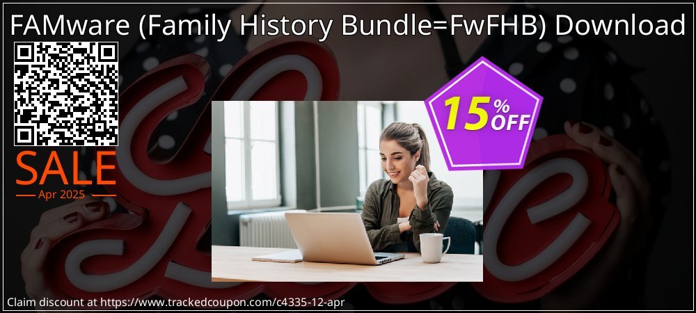 FAMware - Family History Bundle=FwFHB Download coupon on April Fools' Day offer