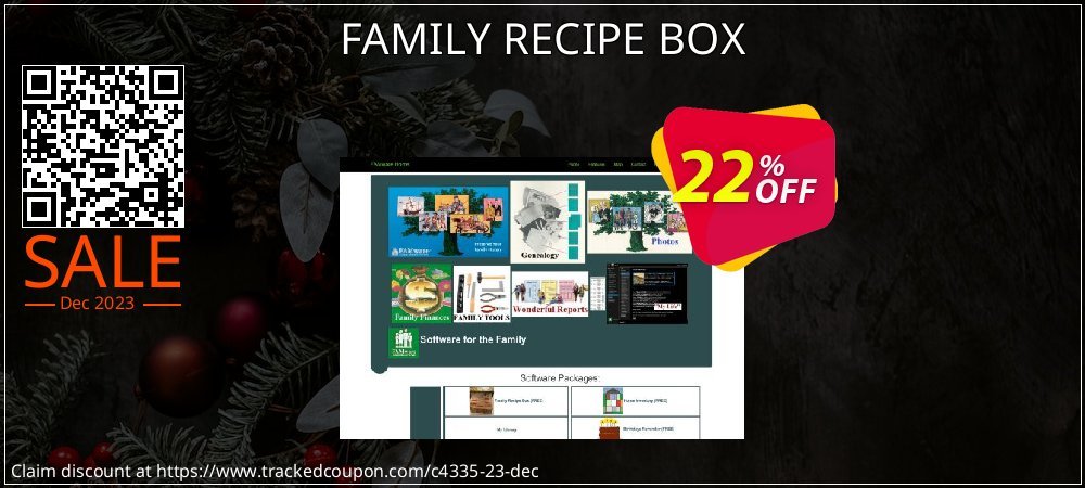 FAMILY RECIPE BOX coupon on Constitution Memorial Day offering sales