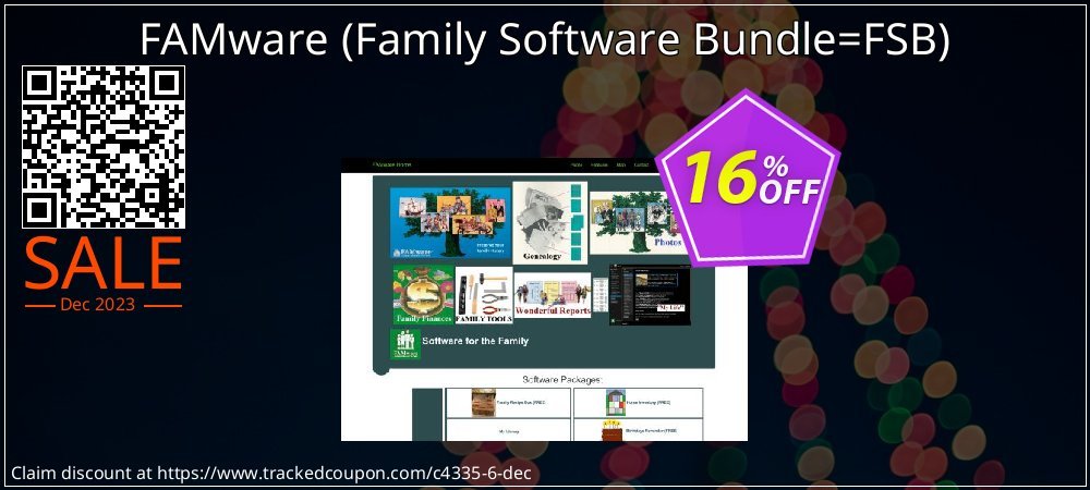FAMware - Family Software Bundle=FSB  coupon on World Party Day offering sales