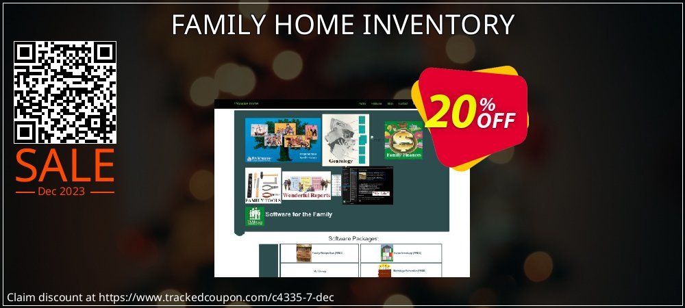 FAMILY HOME INVENTORY coupon on April Fools' Day super sale