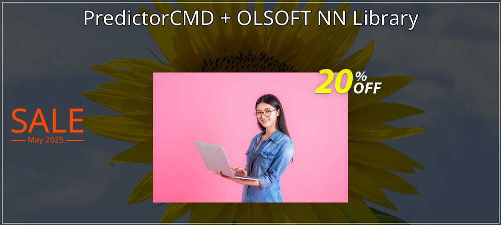 PredictorCMD + OLSOFT NN Library coupon on World Party Day offering sales