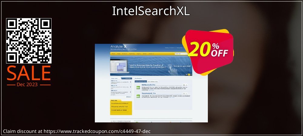 IntelSearchXL coupon on April Fools' Day discounts