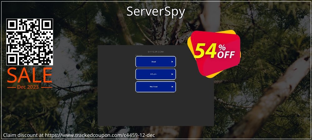 ServerSpy coupon on IT Professionals Day offering sales