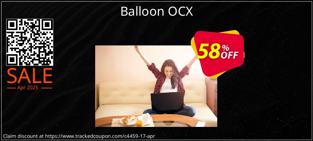 Balloon OCX coupon on April Fools' Day offering sales