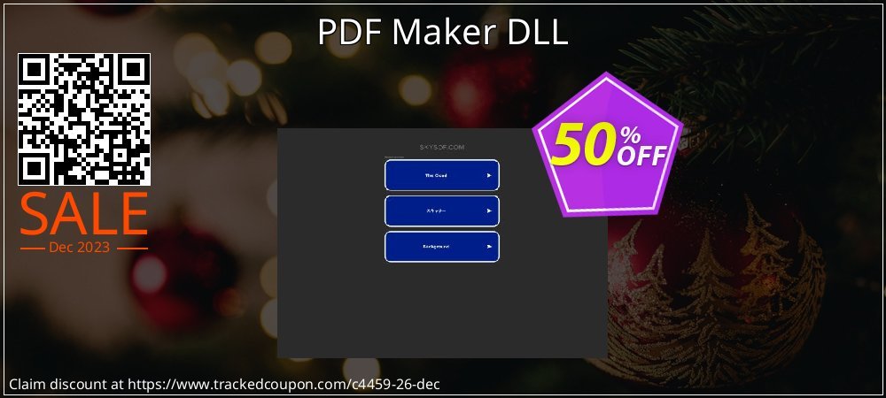 PDF Maker DLL coupon on World Party Day offering sales