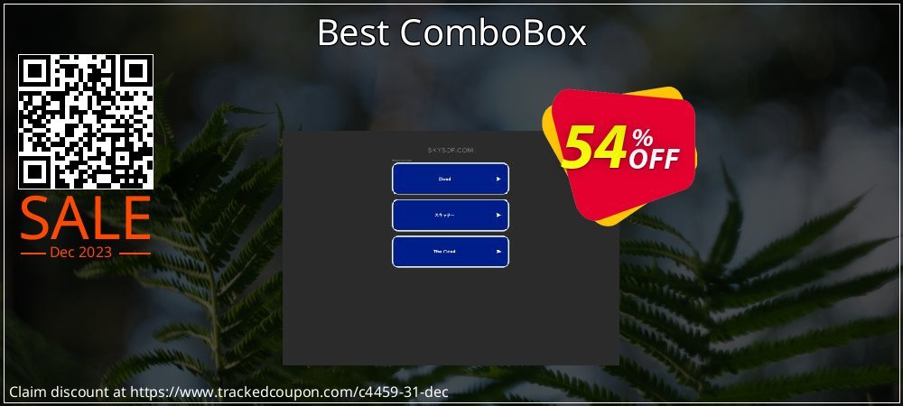 Best ComboBox coupon on World Party Day deals