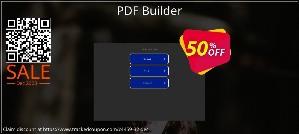 PDF Builder coupon on April Fools' Day offer