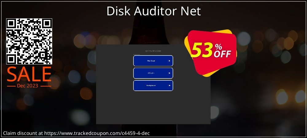 Disk Auditor Net coupon on Tell a Lie Day deals