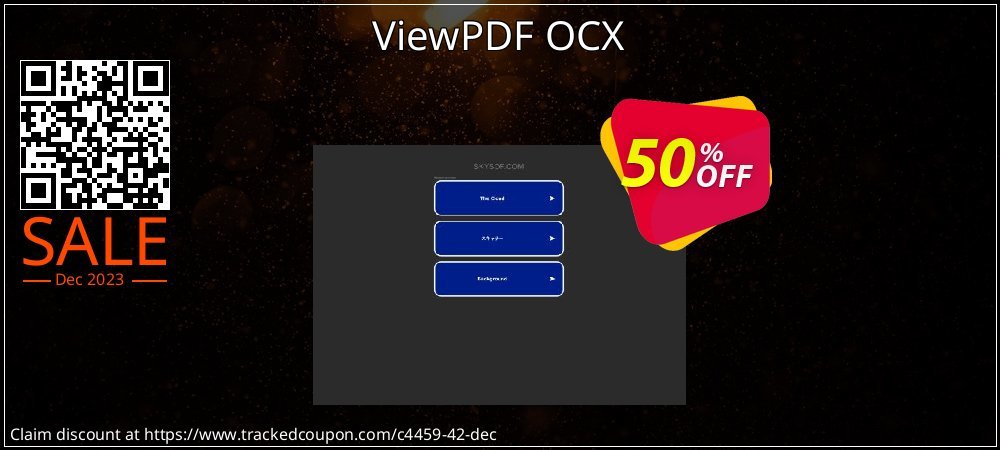 ViewPDF OCX coupon on Working Day offering discount