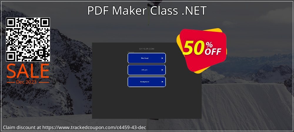 PDF Maker Class .NET coupon on Easter Day offering discount