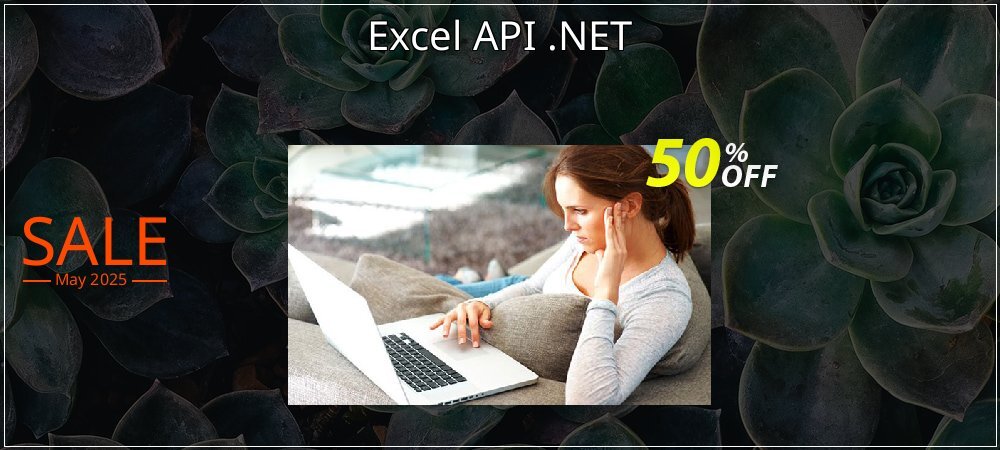 Excel API .NET coupon on Mother Day offering discount
