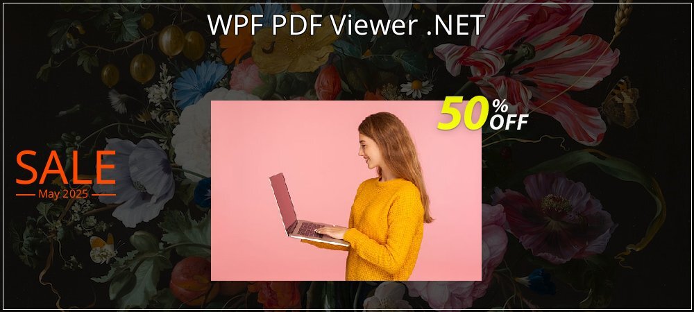 WPF PDF Viewer .NET coupon on Mother Day offering sales